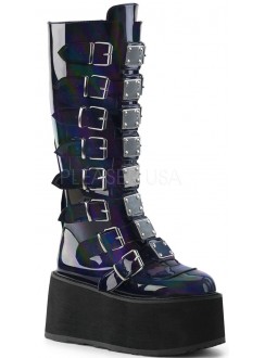 Demonia H-Pole climber 10 boots platform. . Size 4. Goth Punk