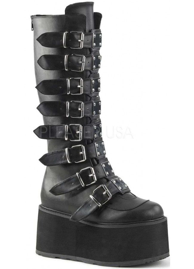 knee high goth boots