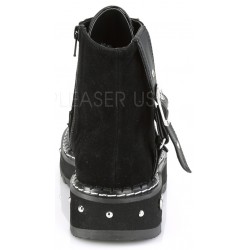 Lilith Black Platform Ankle Boots