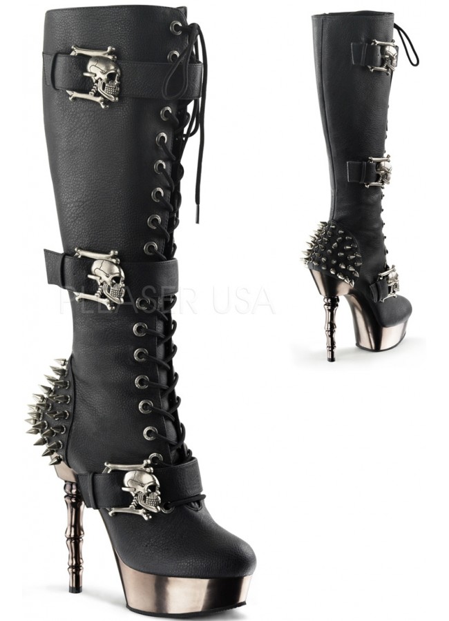 gothic heel boots