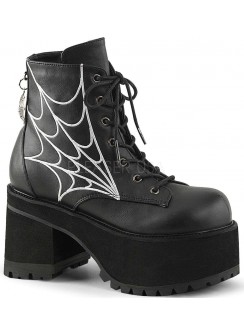 Webbed Ranger Womens Gothic Platform Boots