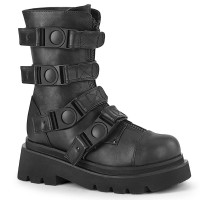 Renegade Womens Black Combat Boots