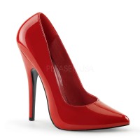 Classic Red Heel 6 Inch High Pump