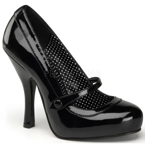 LIZZY Black Patent Leather Pumps – Pomkin