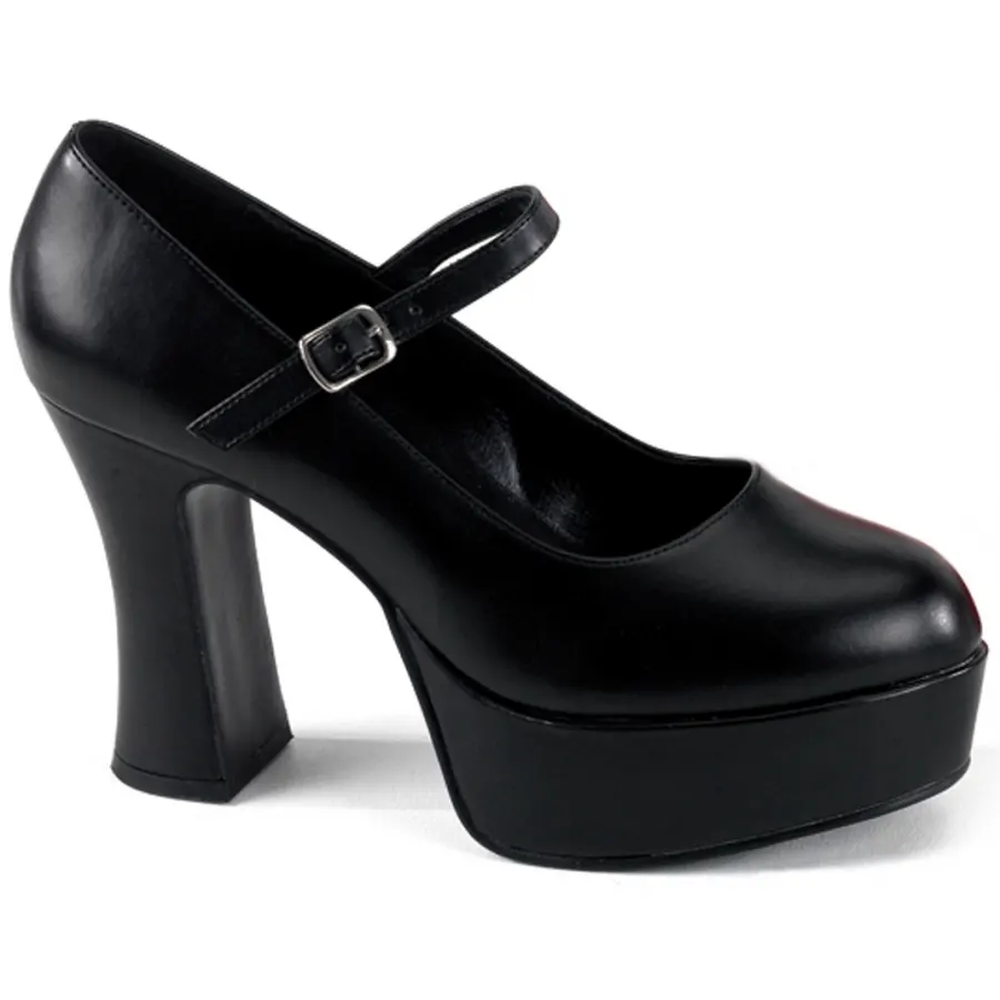 Classic Shiny Black PU Patent leather High Heels Shoes Women Pumps