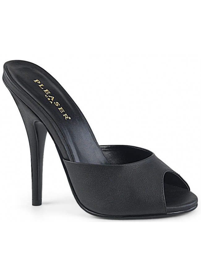 closed toe slide heels