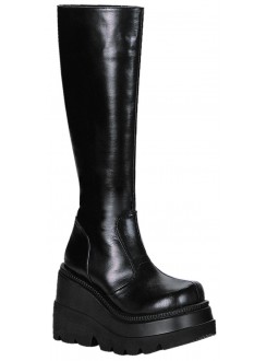 Shaker Platform Knee High Womens Boots