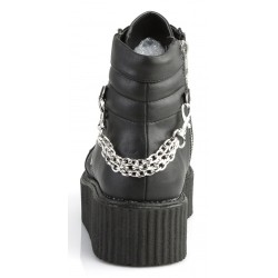 Creeper-565 Chained Platform Oxford by Demonia