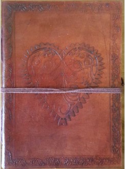 Heart Leather Journal