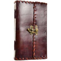 1842 Poetry Leather Blank Book - 9 Inches